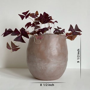 Large Stoneware Glazed Textured Vase image 2