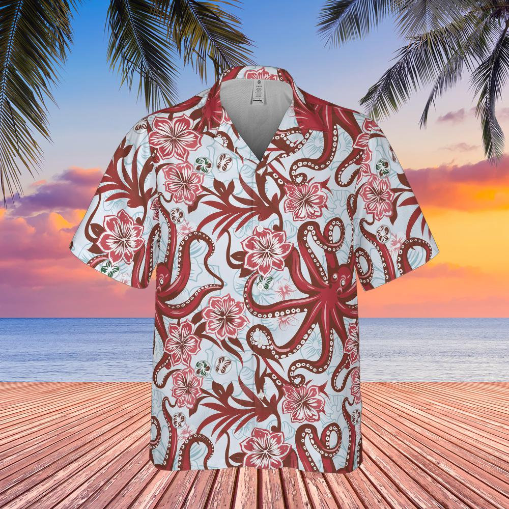 womens oversized hawaiian shirt