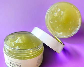 Neem Hydrating Gel Mask - Fights Acne - Soothes Inflammation - Reduces Breakouts - Hydrates Skin