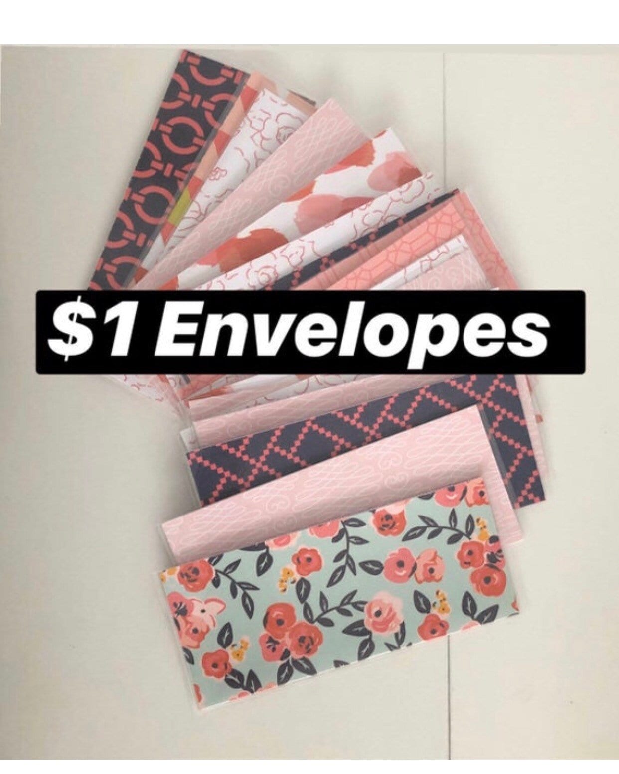 Laminated Cash Envelope. Use With Cash Envelope System Choose Etsy
