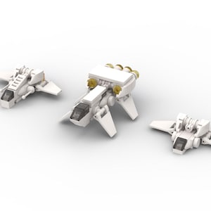 MOC Instructions – Mini Space Fleet 1