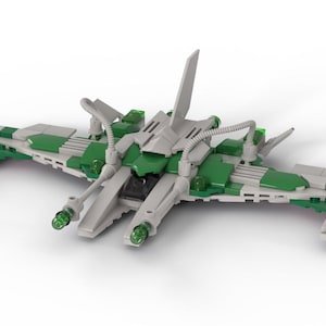 MOC-instructies – Star Glider Fighter Ship