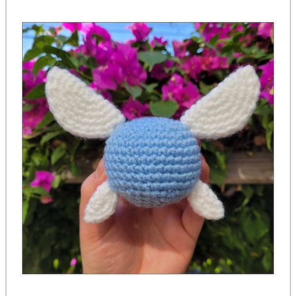 Pattern Only | Zelda Fairy Inspired | Large Navi Crochet | Amigurumi Stuffed Toy Animal Yarn Plushie