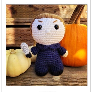 Pattern Only | Halloween Horror Icon Inspired | Michael Crochet Amigurumi | Stuffed Yarn Toy Plush