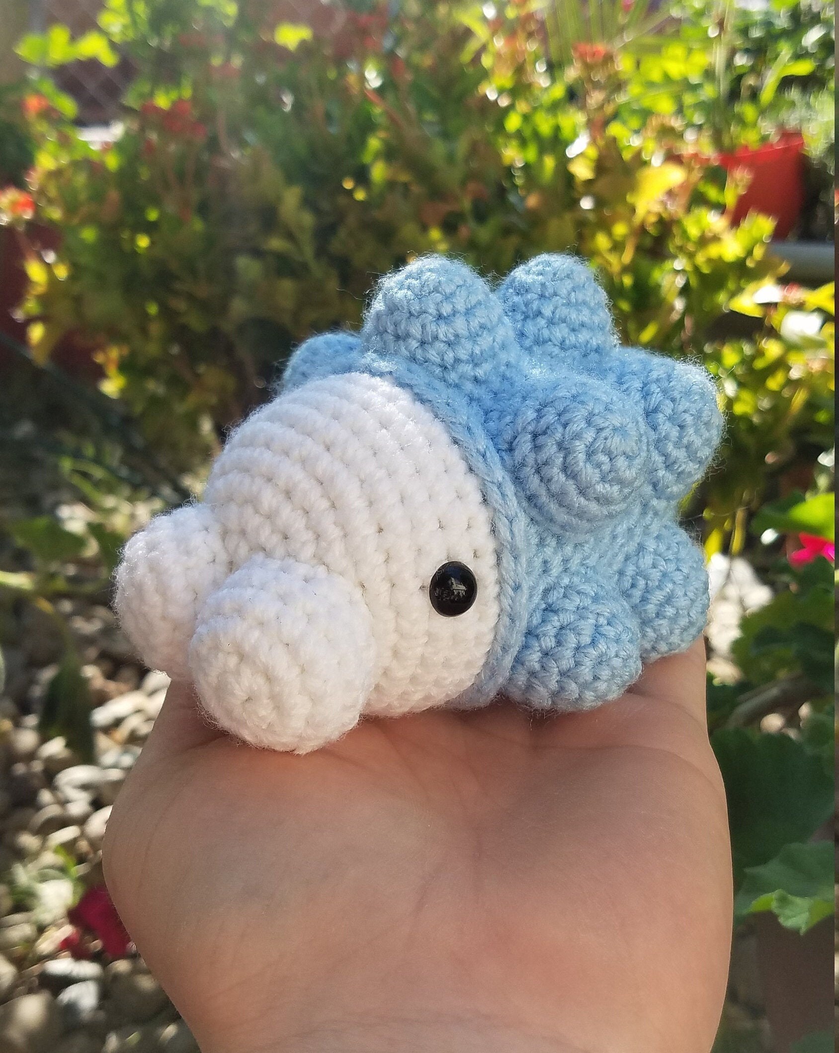 Pattern Only Snom Pokemon Crochet Yarn Plush Amigurumi Etsy