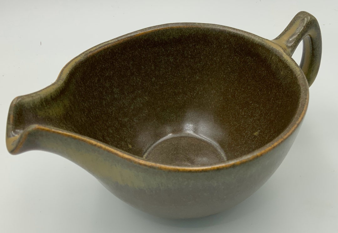 TEMUKA Stoneware Jug Made in New Zealand Gravy Boat 1970s Etsy