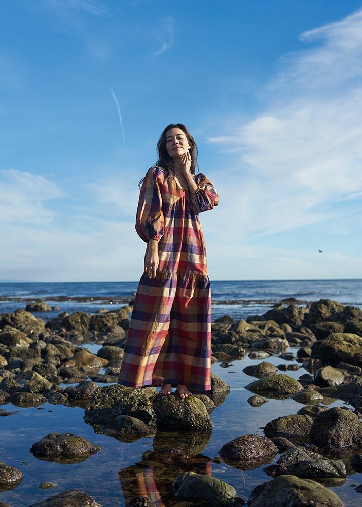 The Jemma Dress - 100% Deadstock, Silk Handmade To Order