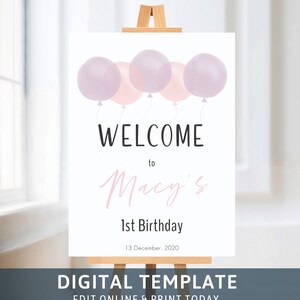 Globos pastel cumpleaños signo de bienvenida Blush Globo rosa tablero de bienvenida Boho Party Firmar Pastel cumpleaños cartel boho cumpleaños banner 67