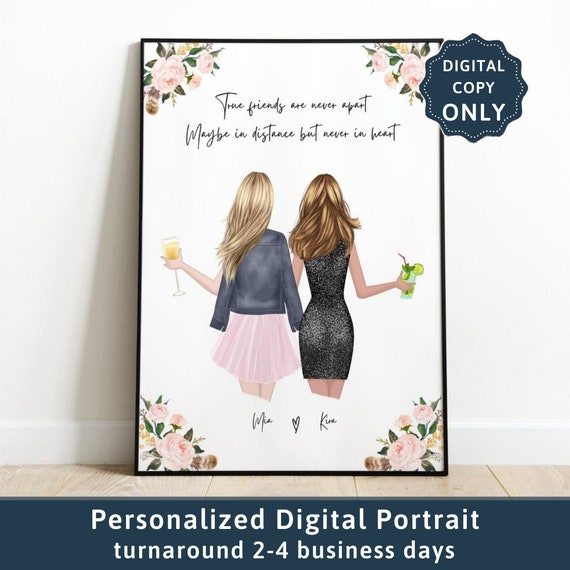 Bestie Gifts, Friendship Gifts for Women, Best Friend Birthday