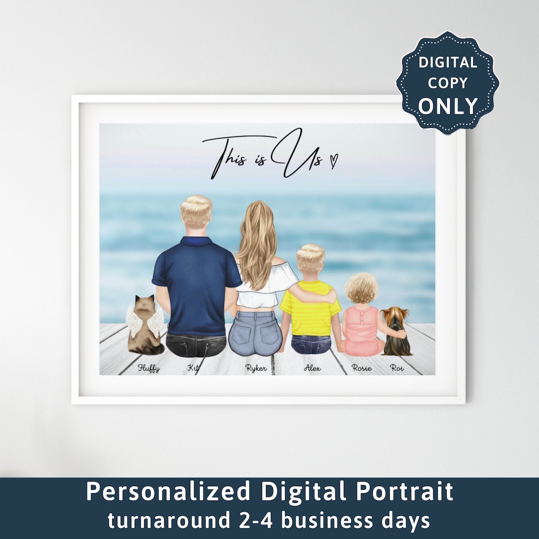 Personalized Family Print Anniversary Gift Personalised Print Custom ...