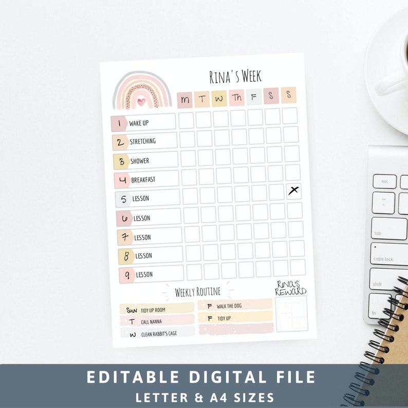Homework chart ideas image