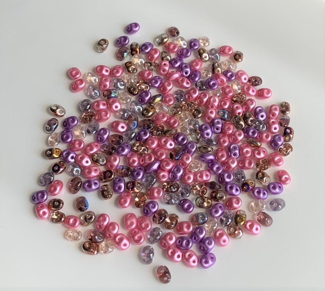 MIXED BEADS the Everything Bagel Mix 100 Grams of Beads Czech & Japanese  Beads: Round Seed Beads, Mini, Superduo, Rulla, Matubo 
