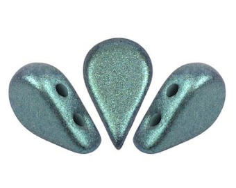 Perles En Céramique Look Bleu - DIY Création Bijoux - Lot De 10g