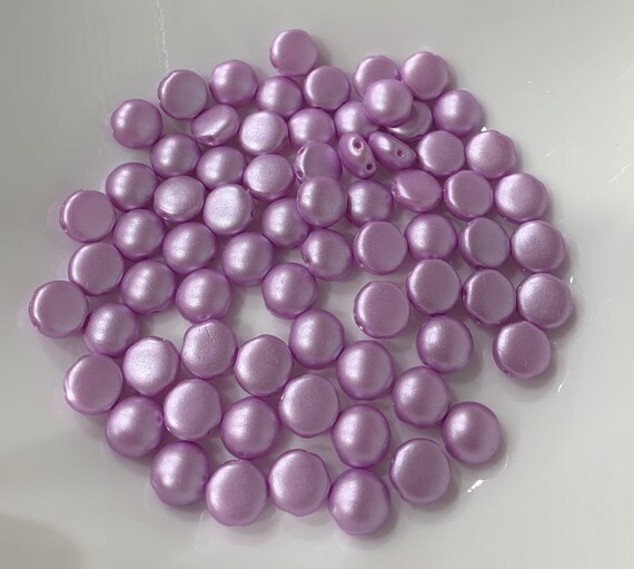 Preciosa Two Hole Candy Beads -Choose Color- (15 beads) Czech