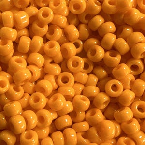 11/0 Opaque Light Orange, Miyuki Round Seed Beads, Rocaille 11/0 seed beads, 406L