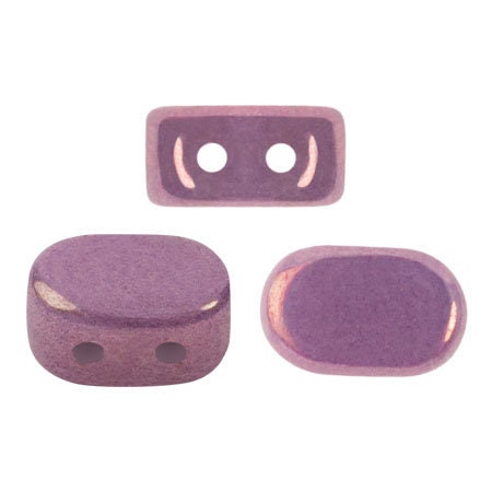 Perles Minos 2.5x3mm Look Céramique Améthyste Or - Lot De 10g, Pour Création De Bijoux DIY