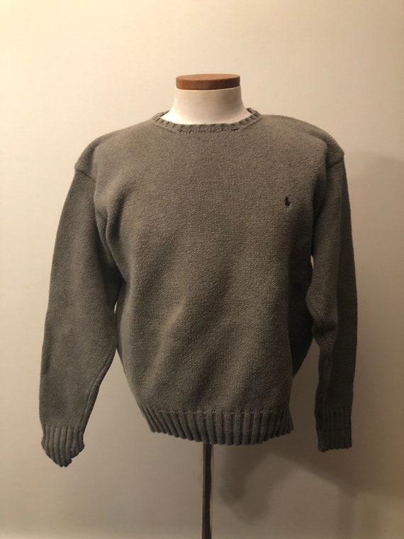 polo ralph lauren chunky cotton knit