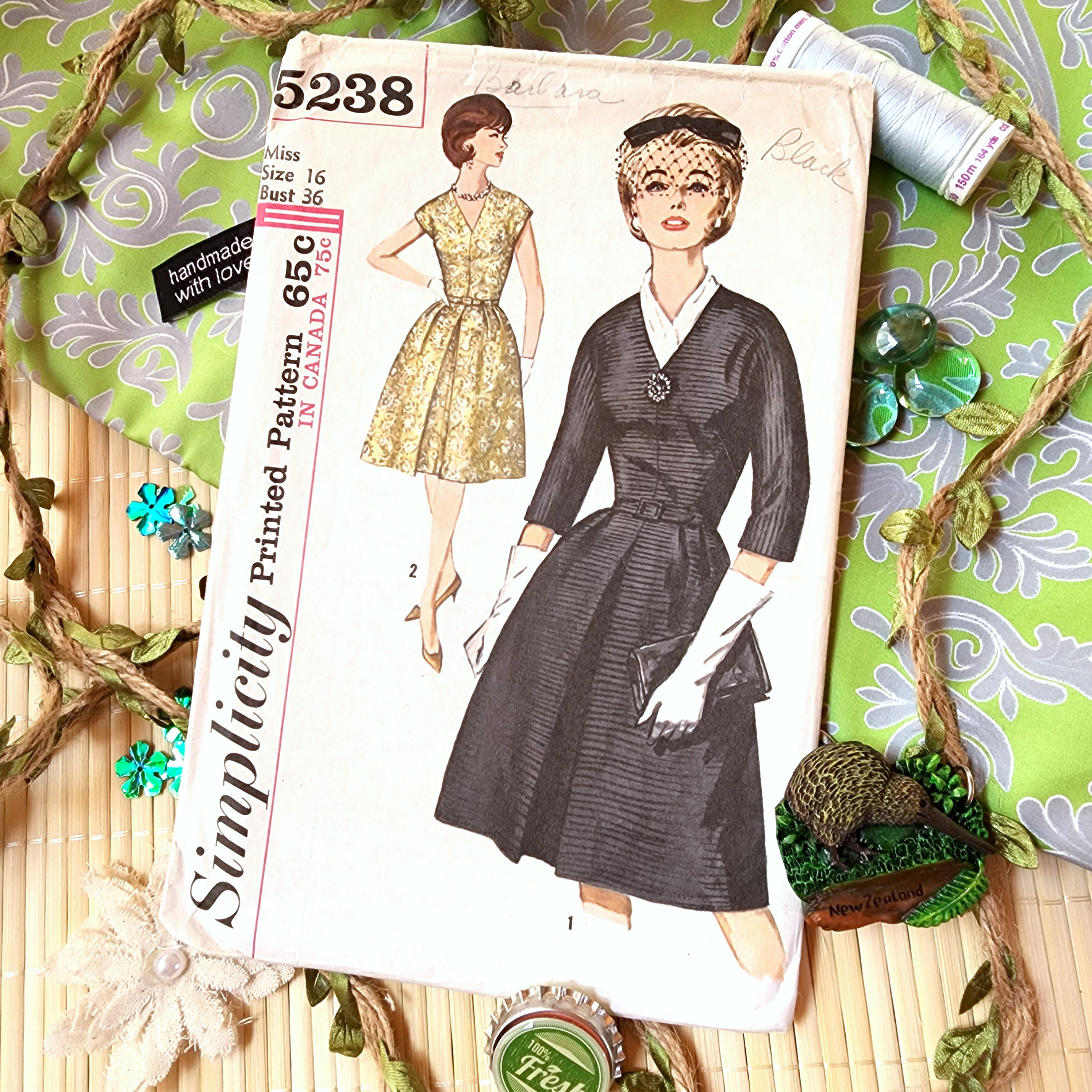 white christmas dresses McCall's 7086 Sixties Style Dolman Sleeve Evening, Party Dresses with –  Patterns Central main image 1