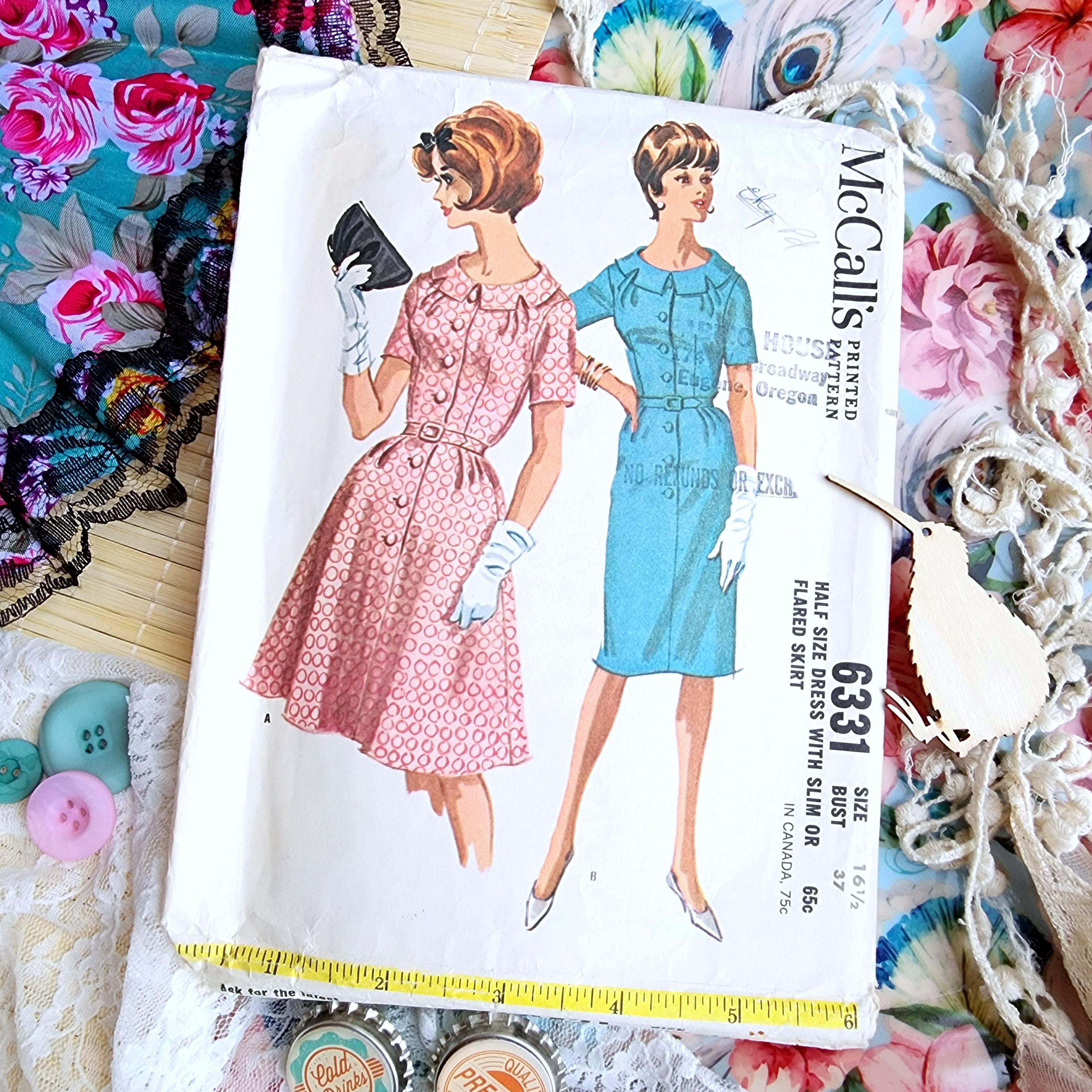 open lace back dress Vintage Barbie Garden Party 1962-63 Rose Print Dress With Eyelet Lace