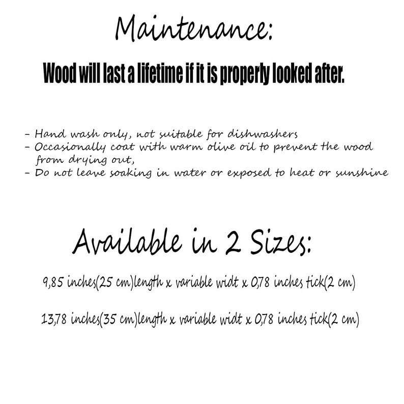 Monogrammed Olive Wood Cheese Board Initial Wooden Cutting image 6