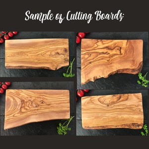 Personalized Cutting Board, Olive Wood, Engraved Cheese Board, Personalized Wedding Gift, Anniversary Gift, Christmas Gift, Engagment. image 5