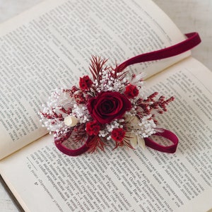 Preserved  Bohemian Natural Flowers Bridal/Bridesmaid &#39;s Corsage,wedding Flower bouquet,wedding decoration,wedding Flowers wrist corsage