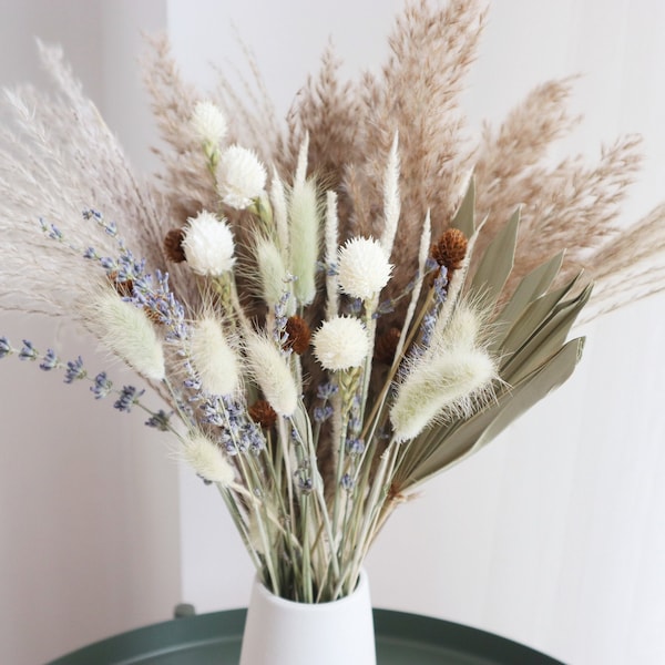 Pampas Grass bouquet,Dried flower bouquet,vase filler,dried flowers,baby shower,natural flower decor,Flower Arrangement,Small Centerpiece