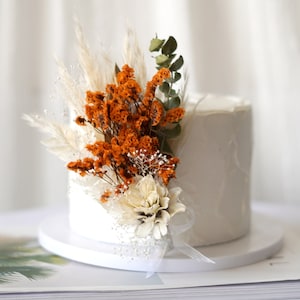 Dried Flowers Cake Topper Dried Flowers Cake Topper - Cake Topper,  Dried Flowers Cake Topper,Pampas grass dried flower cake topper