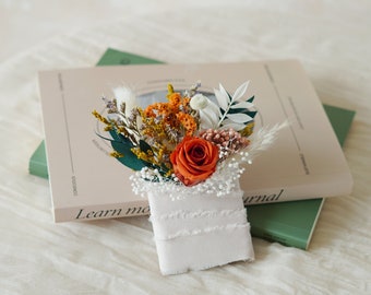 Pocket corsages bruiloft corsages, bruiloft bloemen, bruidegom pin bruiloft broche/handgemaakte knoopsgat, revers speld, bruiloft natuurlijke bloemen