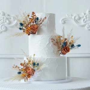 Topper Dried Flowers Cake Topper - Cake Topper,  Dried Flowers Cake Topper,Silk flower/dried flower dried flower cake topper