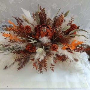 Customized large size table centerpieces,pampas grass flower centerpiece,pampas grass flower arbor,boho wedding centerpieces