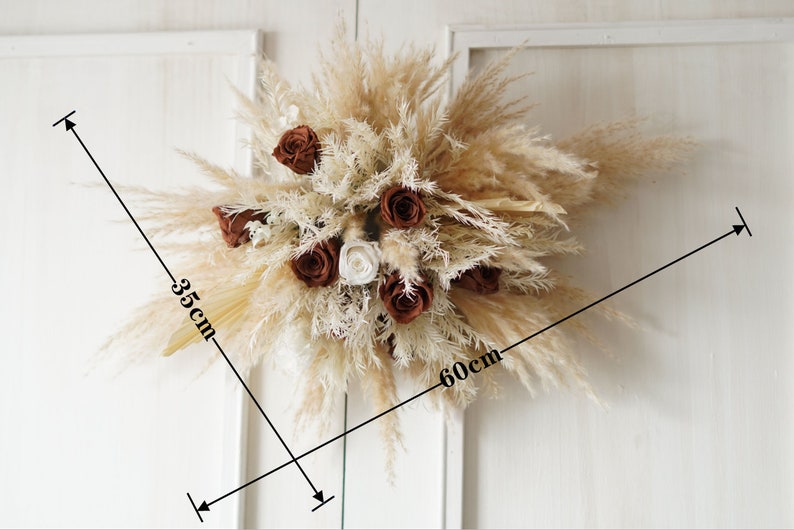 Preserved Bouquet Dried Flowers Wedding Archdried Flower Etsy