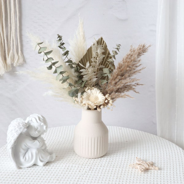 Pampas Grass bouquet,Dried flower bouquet,Palm spear bouquet,dried flowers,natural flower decor,Flower Arrangement,Small Centerpiece