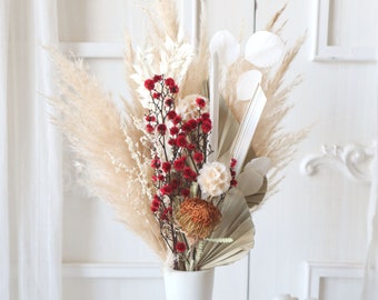 Pampas Grass bouquet,Dried flower bouquet,vase filler,dried flowers,natural flower decor,Flower Arrangement,Small Centerpiece