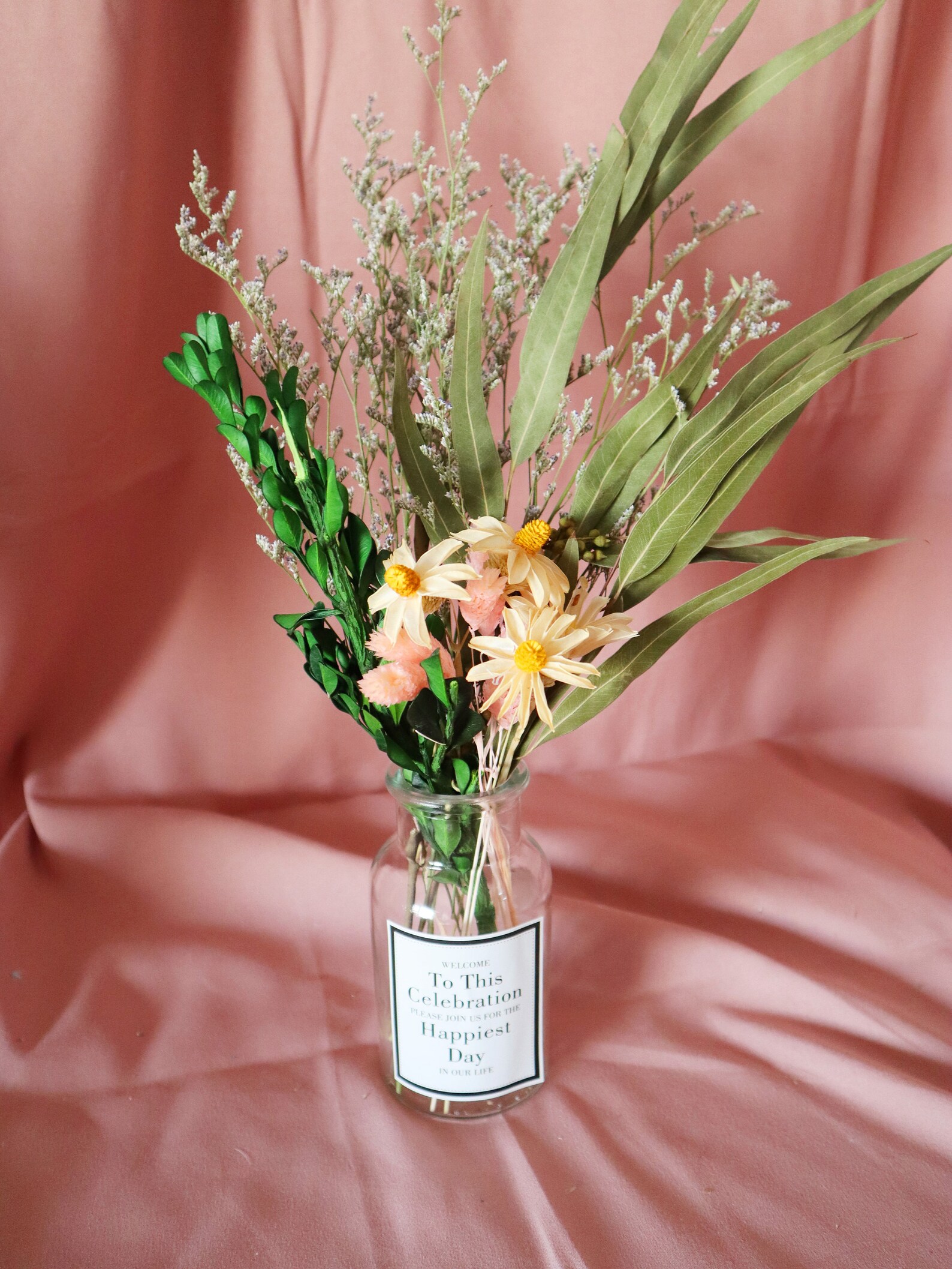 Dried Flower Bouquet Vase Filler Natural Home Decor Dried Etsy