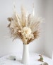 Pampas Grass bouquet,Dried flower bouquet,vase filler,dried flowers,natural flower decor,Flower Arrangement,Small Centerpiece 