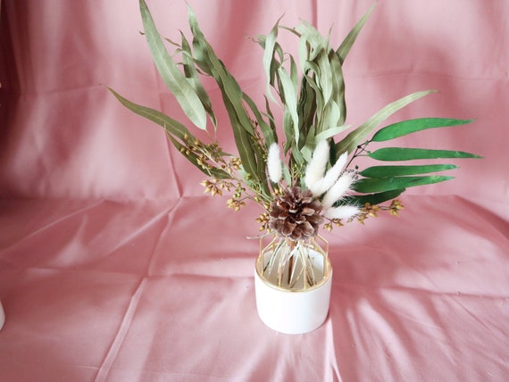 Bouquet di fiori secchi, riempitivo di vasi, decorazione naturale