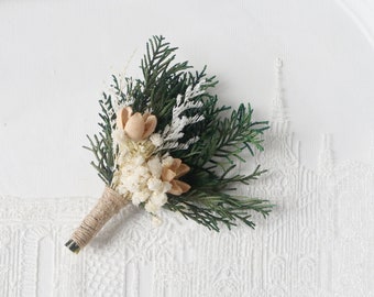 Boho Wedding boutonniere Boutonnières Bunches | Dried Flower Bouquets | Wedding Groomsmen | Groom | Pampas Grass Arrangement | Boutonniere