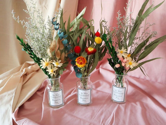 Bouquet di fiori secchi, riempitivo di vasi, decorazioni naturali