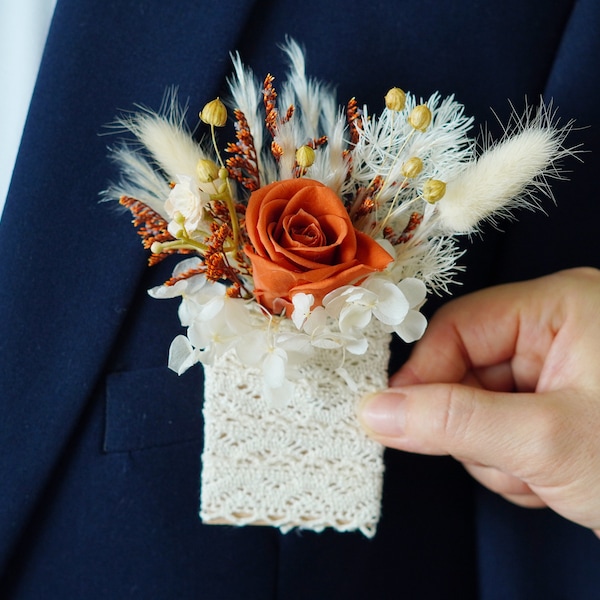 Tasche Boutonnieres Hochzeit Boutonniere, Hochzeit Blumen, Bräutigam Anstecknadel Hochzeit Brosche/handgefertigte Knopfloch, Anstecknadel, Hochzeit natürliche Blumen