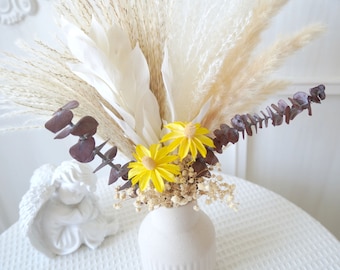 Pampas Grass bouquet,Dried flower bouquet,dried flowers,natural flower decor,Baby shower,Flower Arrangement,Small Centerpiece