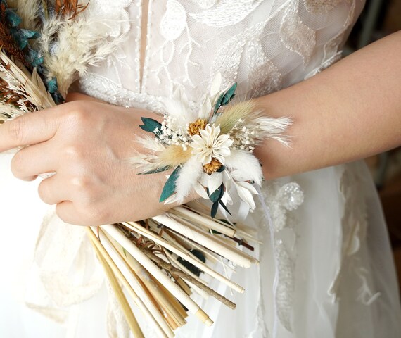 Preserved Bohemian Natural Flowers Wrist Corsage | Preserved Flower Corsage | Wedding Corsage - Etsy Preserved Bohemian Natural Flowers Wrist Corsage | Preserved Flower Corsage | Wedding Corsage - Etsy