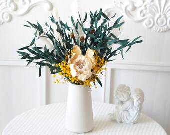 Pampas Grass bouquet,Dried flower bouquet,vase filler,dried flowers,natural flower decor,Flower Arrangement,Small Centerpiece