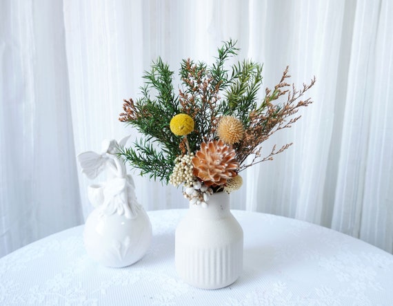 Dried Flowers Bouquets,natural Dried Flowers,natural Flower Decor,weddings,holiday  Decorations,flower Arrangement,small Centerpiece 