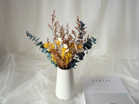 Decorazione Autunnale Fiori Secchi - 105 Pezzi Bouquet Boho Per Casa - Foto 2