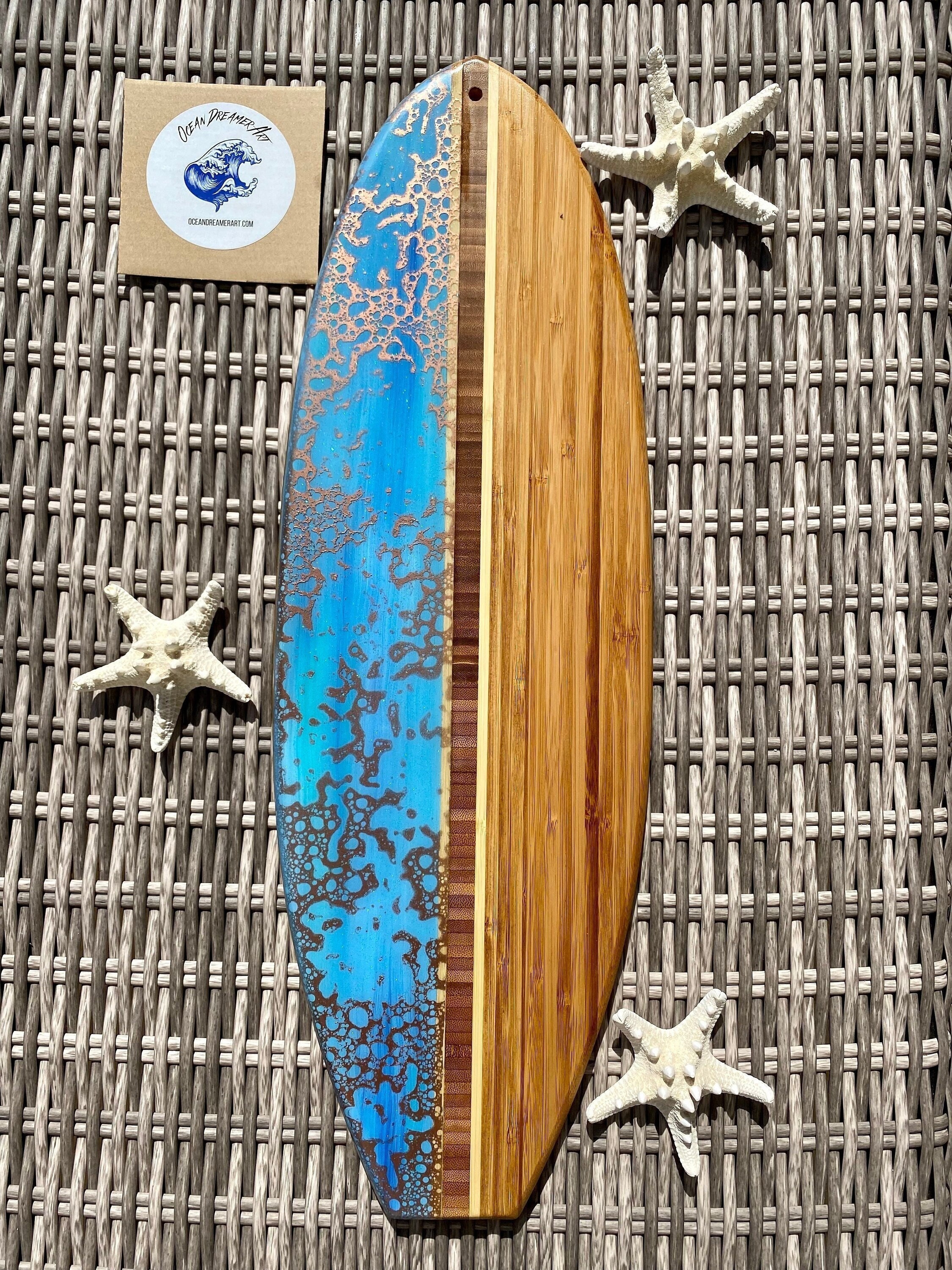 Surfboard Resin Art - Etsy