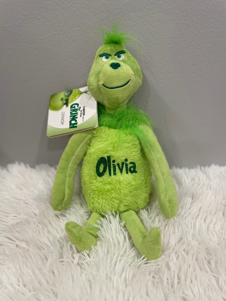Plush Grinch Dolls Personalized!