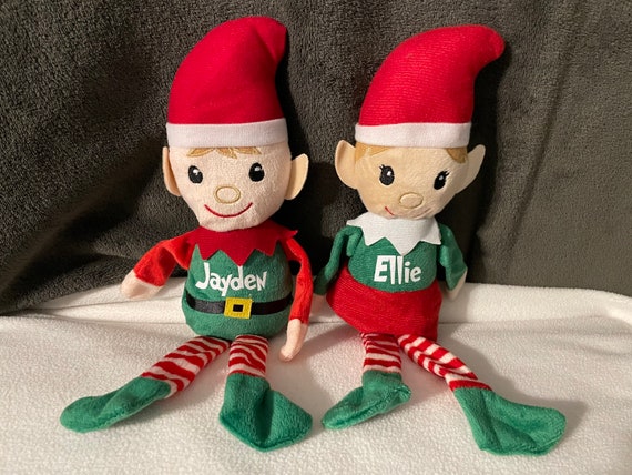 personalized plush elves