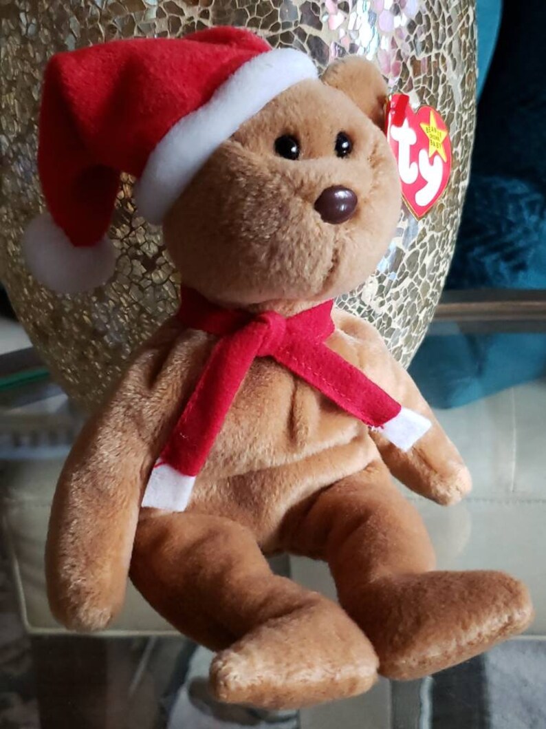 ty 1997 holiday teddy bear
