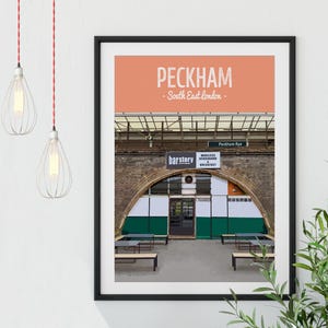 Peckham Posterdruck, Bar Story